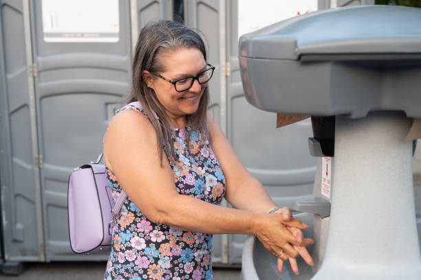 Best Portable restroom trailer rental  in Grandview, TX